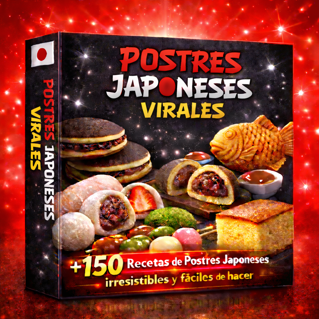 🇯🇵 GUÍA COMPLETA 🇯🇵 |📒1 EBOOK CON +150 RECETAS PASO A PASO + 6 BONUS EXTRA 🎁 + 1 SET DE VIDEOS EXCLUSIVOS 📽️